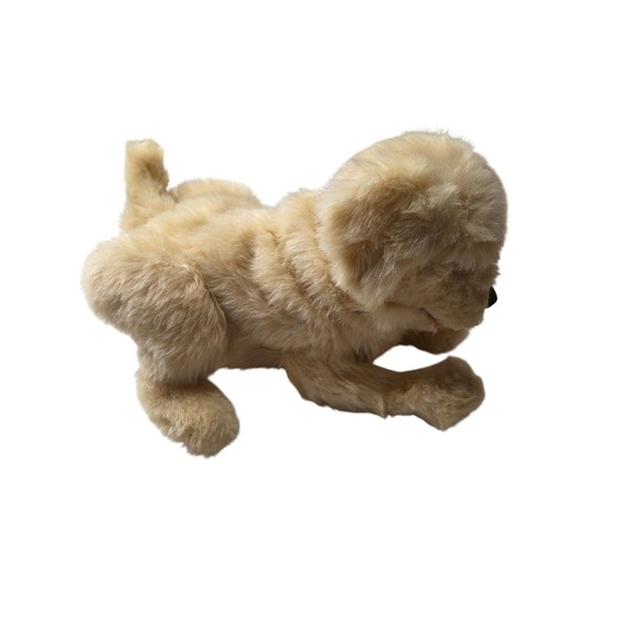 Realistic Golden Retriever Puppy Stuffed Animal Plush Dog Lifelike - Picture 7 of 11